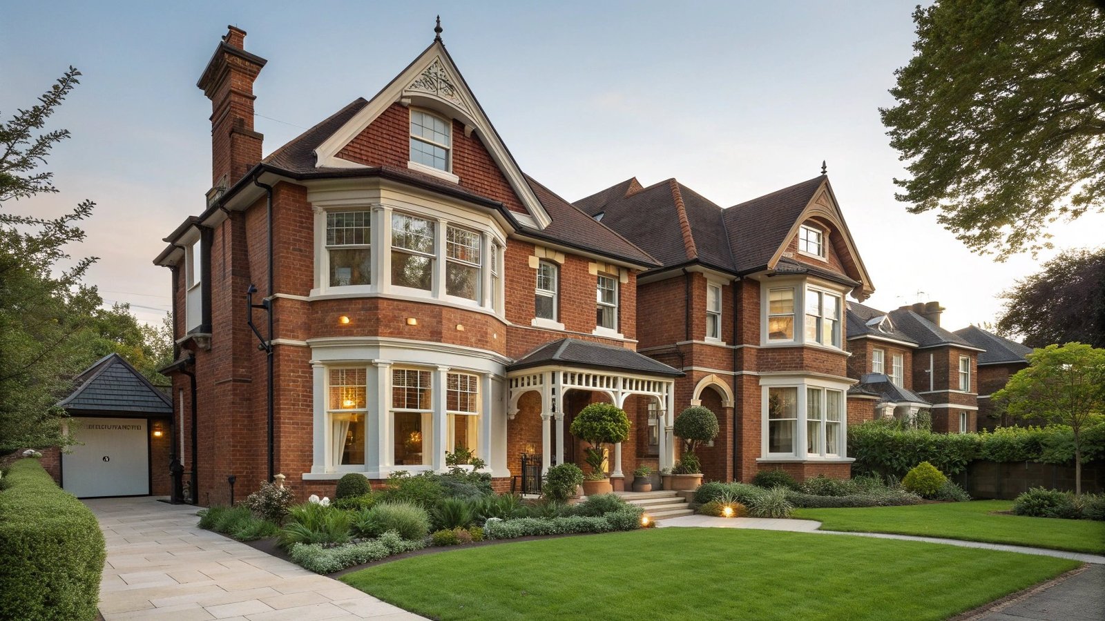 Beautiful Victorian property exterior